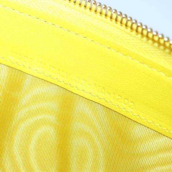 Dior Cannage Lady Yellow Leather Wallet (Pre-Owned) - Picture 6 of 16